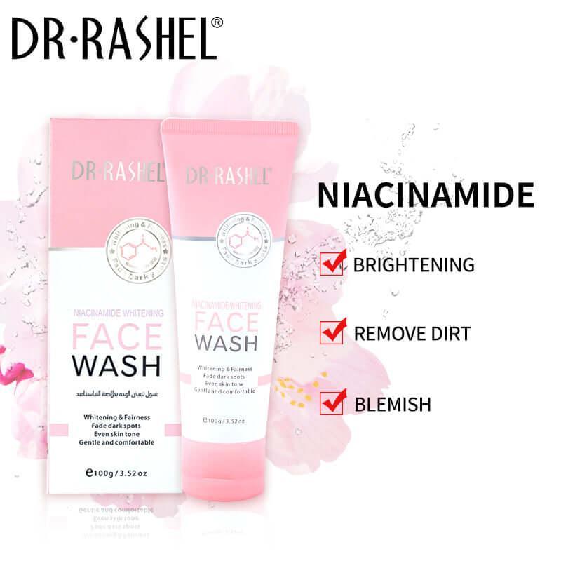 ๐ Dr. Rashel Niacinamide Whitening Face Wash - Unveil Your Radiance! ๐