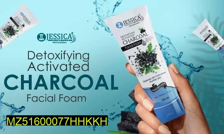 Jessica Detoxifying Activated Charcoal Facial Foam