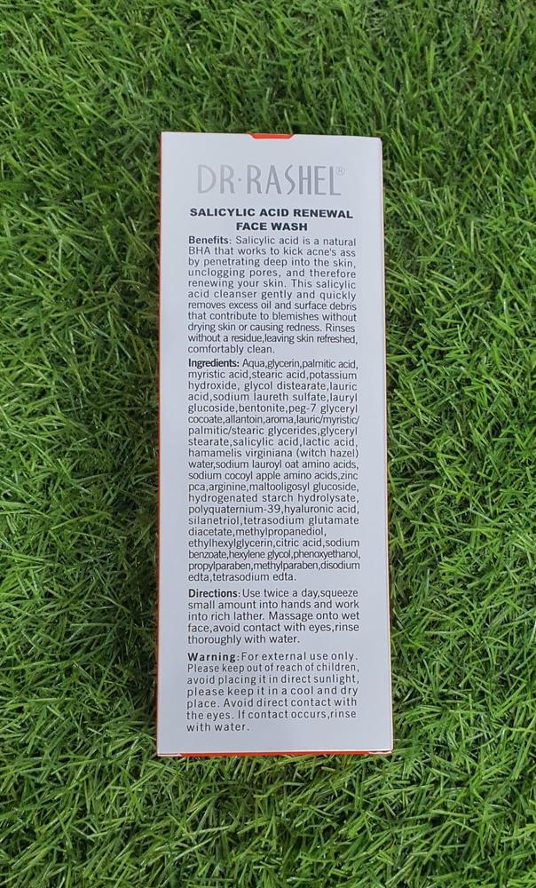Dr. Rashel Salicylic Acid Renewal Face Wash 🧴✨