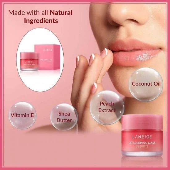Laneige- Lip Sleeping Mask Berry 20g*_ Made in korea Barcode Scan High Quality Rs:2500/=*