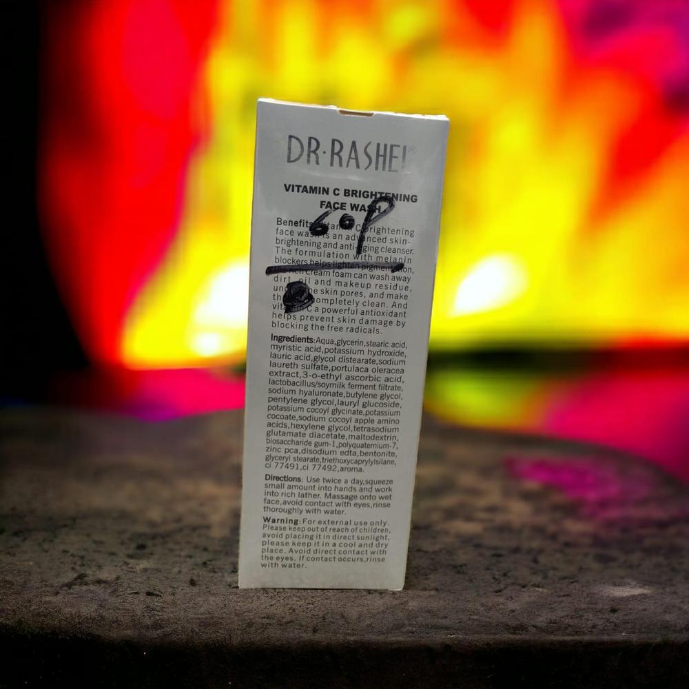DR. RASHEL Vitamin C Brightening Face Wash 100g 🍊✨