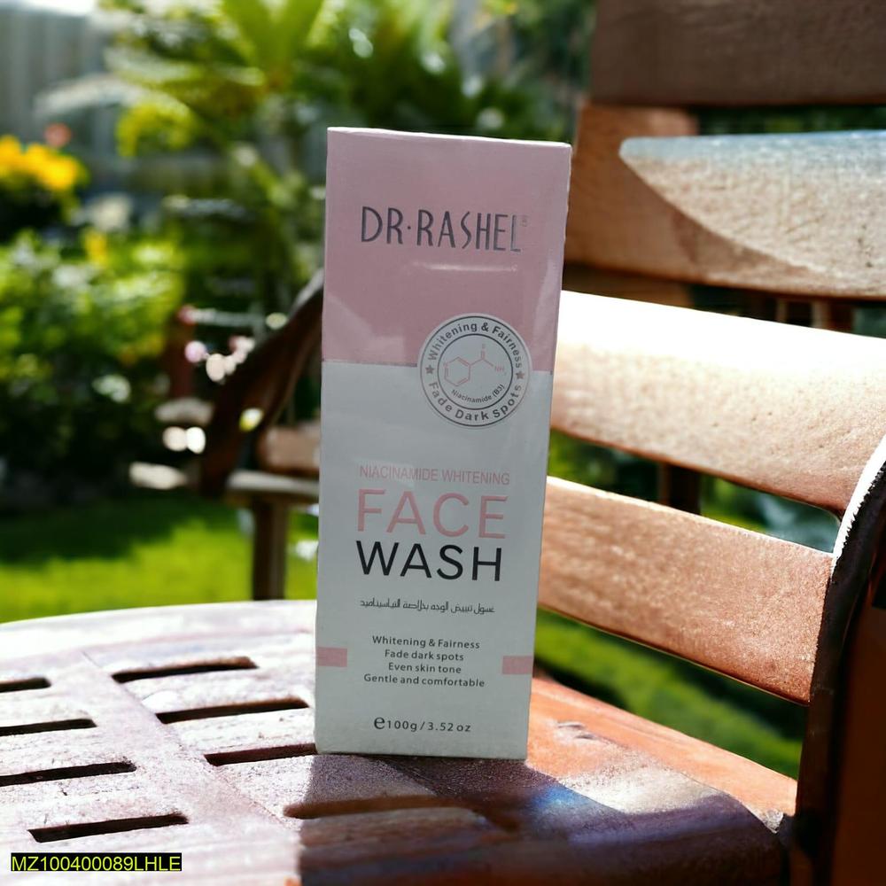 Dr. Rashel Whitening Face Wash 100ml: ✨ Gold & Niacinamide for Radiant, Youthful Skin! ✨