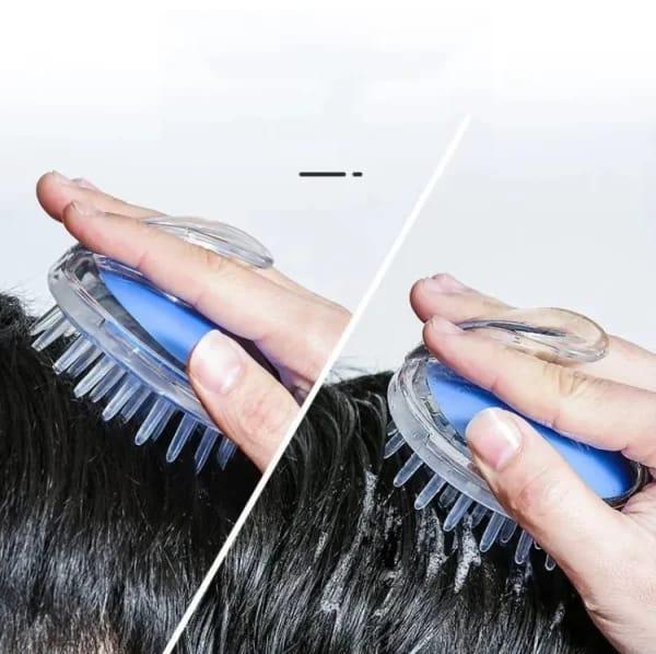 ✨ Invigorate Your Scalp & Elevate Your Shower Routine with the Silicone Scalp Shampoo Brush! ✨
