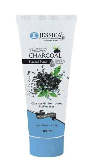 Jessica Detoxifying Activated Charcoal Facial Foam