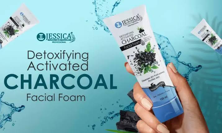 Jessica Detoxifying Activated Charcoal Facial Foam