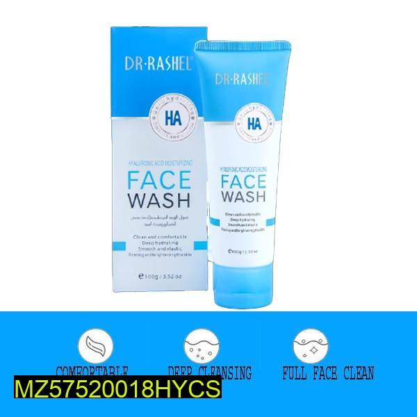 ✨ Dr. Rashel Hyaluronic Acid Moisturizing Face Wash - Deep Cleanse, Hydrate & Brighten 💧