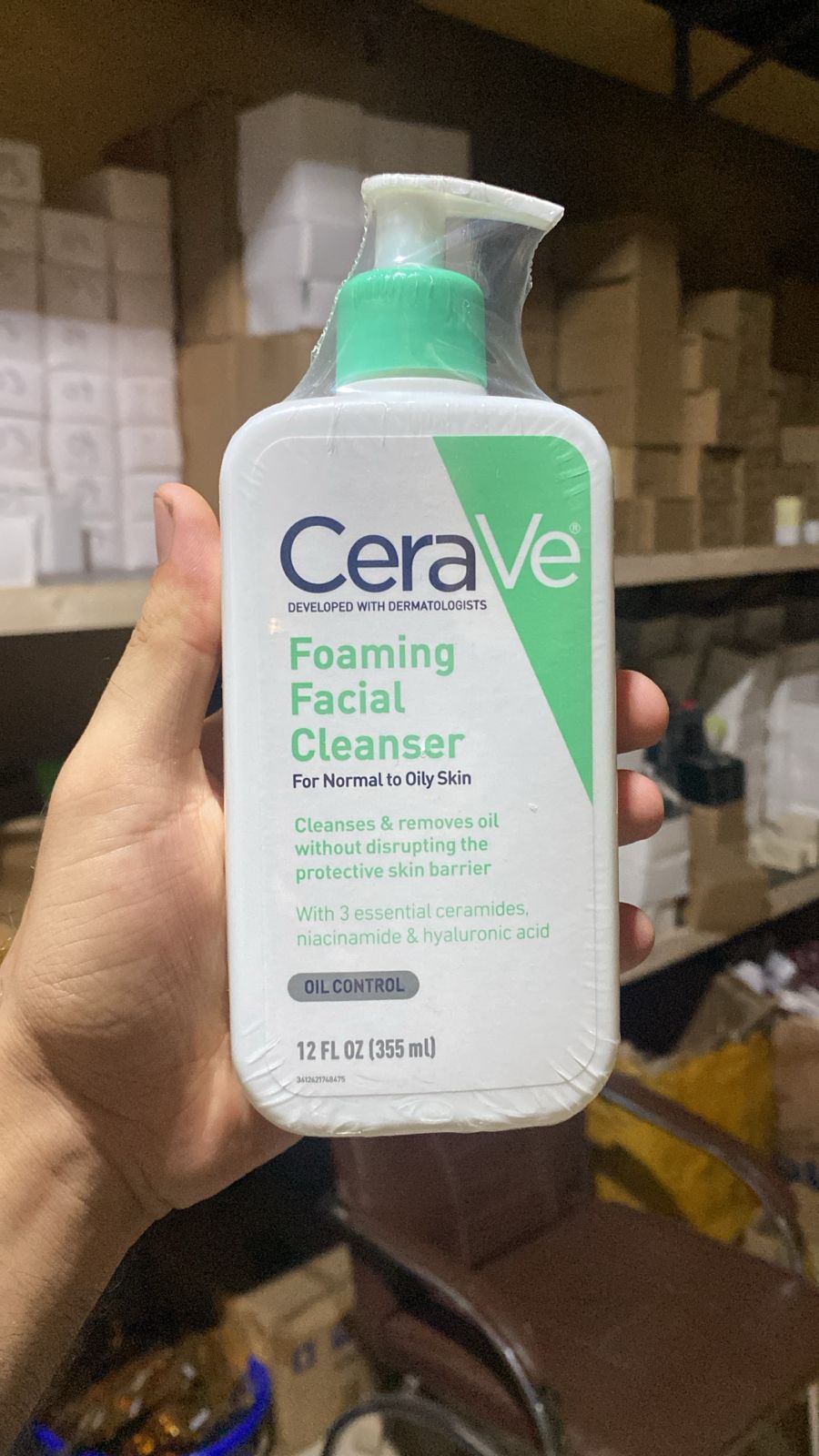 CERAVE 355ML CLEANSER & MOISTURIZING LOTION_*  HIGH QUALITY   MADE IN USA   *(R.s 3900)*