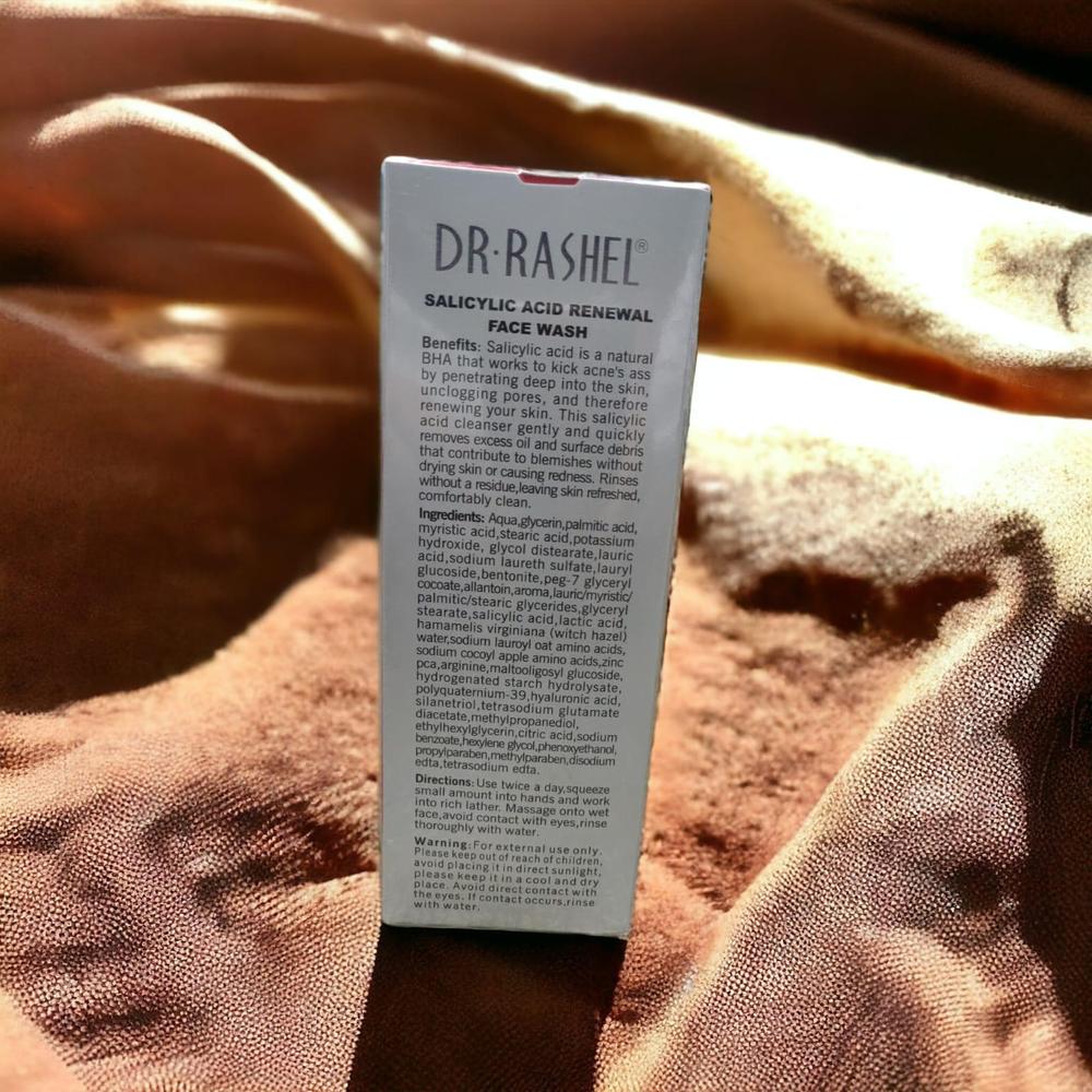 🌟 Dr. Rashel Salicylic Acid Renewal Face Wash 100ml: Your Secret to Clear, Youthful Skin! 🌟