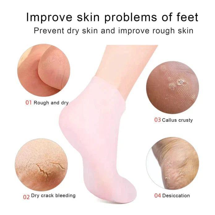 Premium Care Moisturizing Gel Socks: Your Solution for Soft, Smooth Feet! 🌸👣