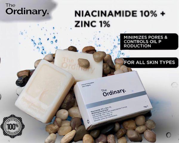 ✨ The Ordinary Niacinamide 10% + Zinc 1% Whitening Facial Soap ✨
