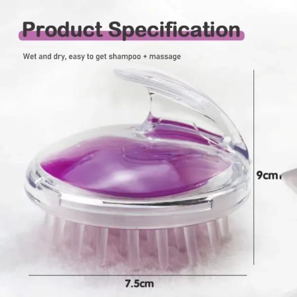 ✨ Invigorate Your Scalp & Elevate Your Shower Routine with the Silicone Scalp Shampoo Brush! ✨
